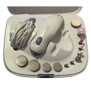Kiss Rechargeable Nail File Power File Deluxe Manicure Home Set